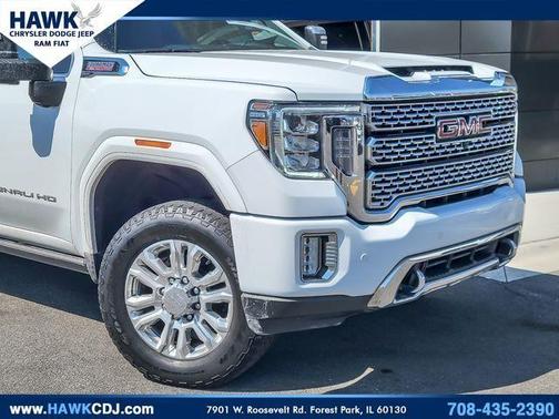 Summit White 2022 GMC Sierra 2500 Denali