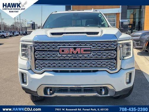 Summit White 2022 GMC Sierra 2500 Denali