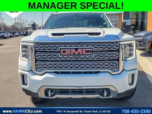 Summit White 2022 GMC Sierra 2500 Denali