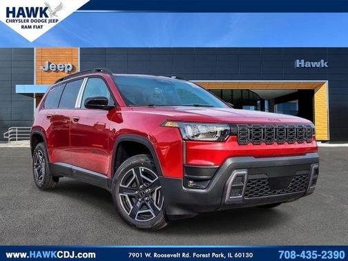 Red 2026 Jeep Cherokee LAREDO/LIMITED