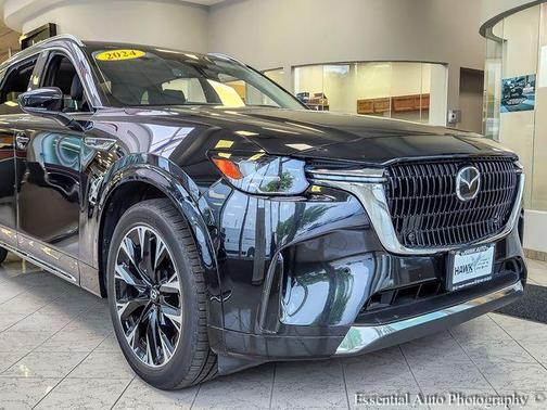 Jet Black Mica 2024 Mazda CX-90 3.3 Turbo S