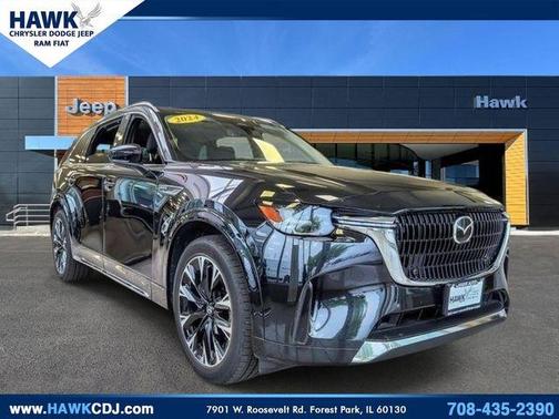 Jet Black Mica 2024 Mazda CX-90 3.3 Turbo S