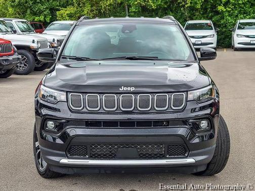 Diamond Black 2022 Jeep Compass Limited