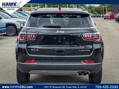 Diamond Black 2022 Jeep Compass Limited