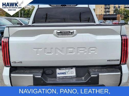 Wind Chill Pearl 2025 Toyota Tundra Hybrid Limited