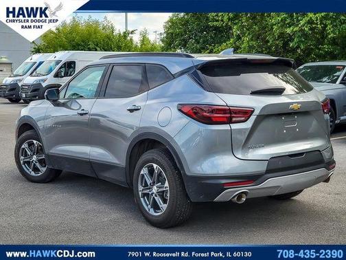 Sterling Gray Metallic 2023 Chevrolet Blazer 3LT