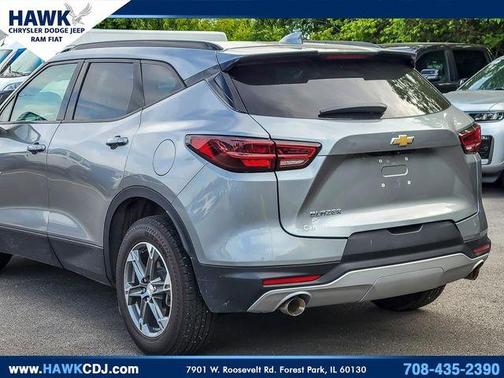 Sterling Gray Metallic 2023 Chevrolet Blazer 3LT
