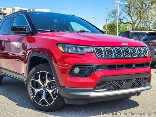 Red 2025 Jeep Compass Limited