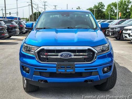 Blue Metallic 2021 Ford Ranger Lariat