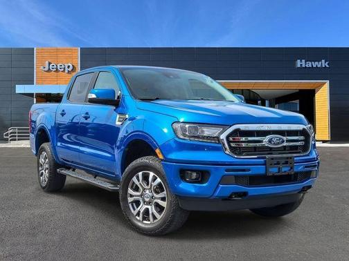 Blue Metallic 2021 Ford Ranger Lariat