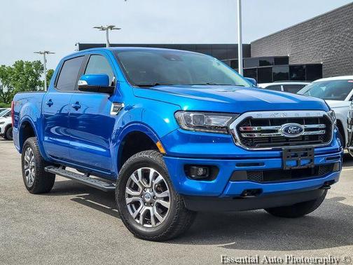 Blue Metallic 2021 Ford Ranger Lariat