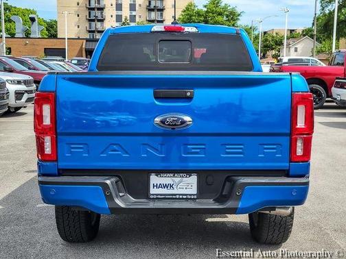 Blue Metallic 2021 Ford Ranger Lariat