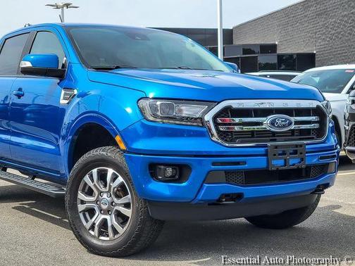 Blue Metallic 2021 Ford Ranger Lariat