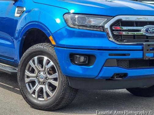Blue Metallic 2021 Ford Ranger Lariat