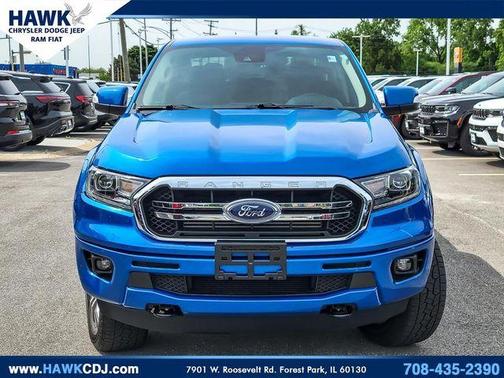 Blue Metallic 2021 Ford Ranger Lariat