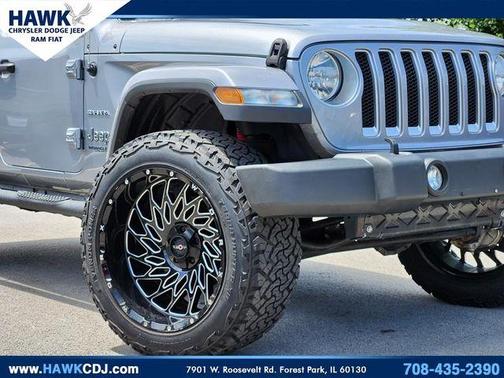 Billet Silver Metallic Clearcoat 2018 Jeep Wrangler Unlimited Sahara