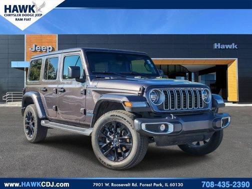 Granite Crystal Clearcoat Metallic 2025 Jeep Wrangler 4xe Sahara