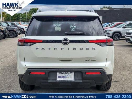 Pearl White Tri-Coat 2024 Nissan Pathfinder SV