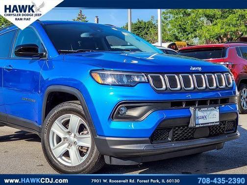 Laser Blue 2022 Jeep Compass Latitude