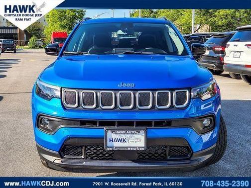 Laser Blue 2022 Jeep Compass Latitude
