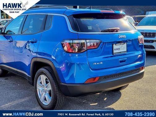 Laser Blue 2022 Jeep Compass Latitude