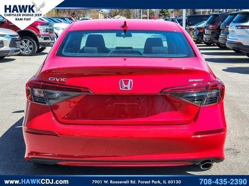 Rallye Red 2023 Honda Civic Sport