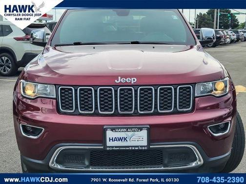 Velvet Red Pearlcoat 2021 Jeep Grand Cherokee Limited