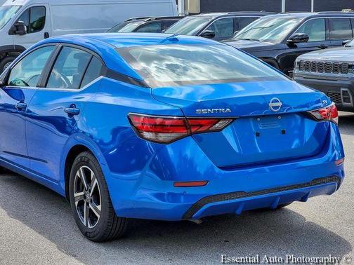 Electric Blue Metallic 2024 Nissan Sentra SV