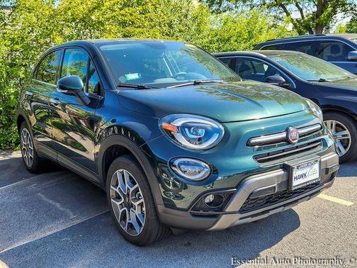 Green Metallic 2021 FIAT 500X Trekking Plus