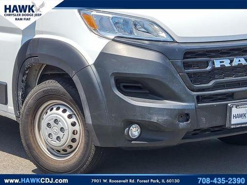 Bright White Clearcoat 2026 RAM ProMaster 2500 High Roof