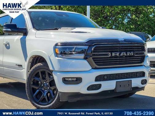 Bright White Clearcoat 2021 RAM 1500 Laramie