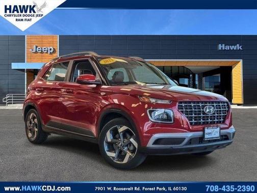 Scarlet Red Pearl 2022 Hyundai VENUE Limited