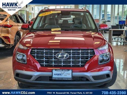 Scarlet Red Pearl 2022 Hyundai VENUE Limited