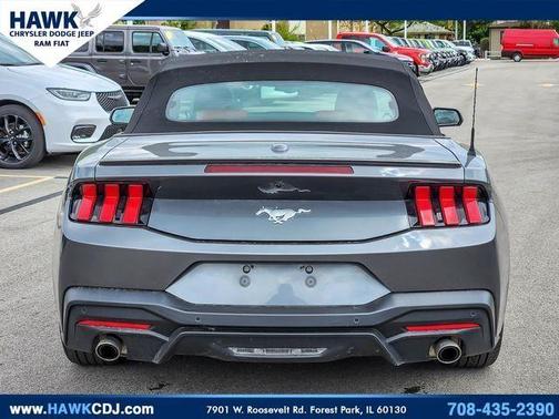 Gray Metallic 2025 Ford Mustang EcoBoost Premium