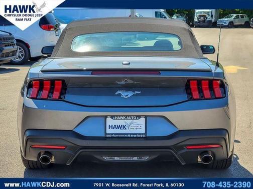 Gray Metallic 2025 Ford Mustang EcoBoost Premium