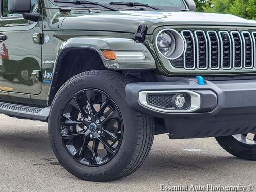 Sarge Green Clearcoat 2024 Jeep Wrangler 4xe Sahara