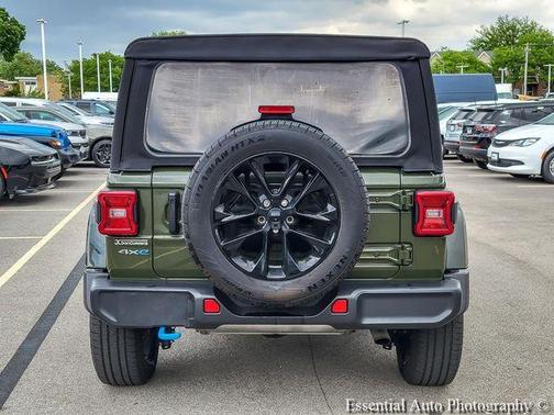 Sarge Green Clearcoat 2024 Jeep Wrangler 4xe Sahara