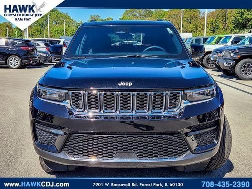 Diamond Black 2025 Jeep Grand Cherokee Laredo X