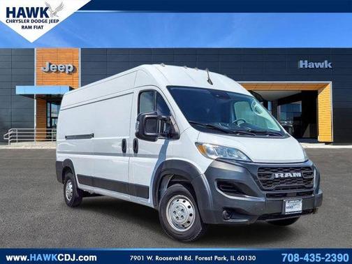 Bright White Clearcoat 2023 RAM ProMaster 2500 High Roof