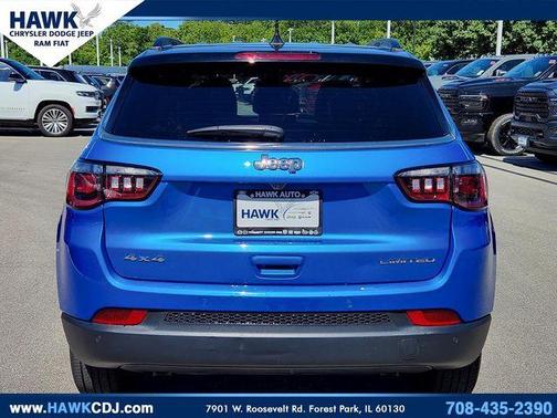 Hydro Blue Pearlcoat 2025 Jeep Compass Limited