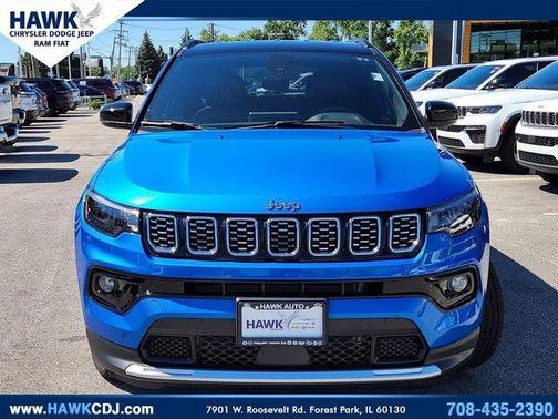 Hydro Blue Pearlcoat 2025 Jeep Compass Limited