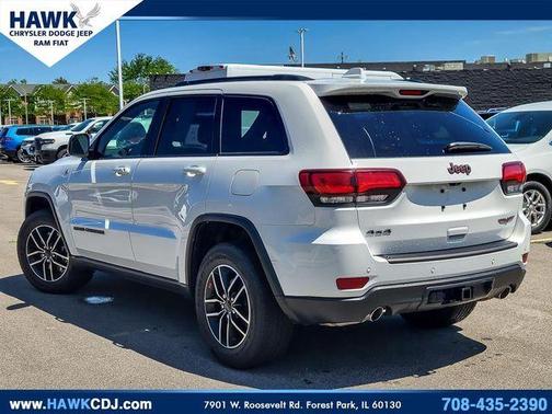 Bright White Clearcoat 2021 Jeep Grand Cherokee Trailhawk