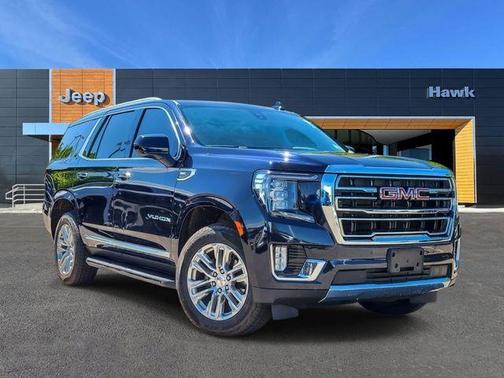 Midnight Blue Metallic 2021 GMC Yukon SLT