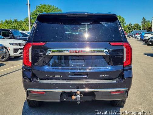 Midnight Blue Metallic 2021 GMC Yukon SLT