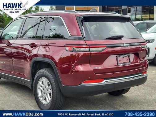 Velvet Red Pearlcoat 2023 Jeep Grand Cherokee Laredo
