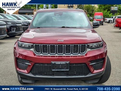 Velvet Red Pearlcoat 2023 Jeep Grand Cherokee Laredo
