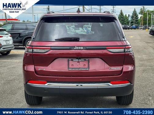 Velvet Red Pearlcoat 2023 Jeep Grand Cherokee Laredo