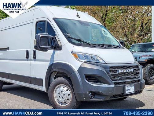 Bright White Clearcoat 2023 RAM ProMaster 2500 High Roof