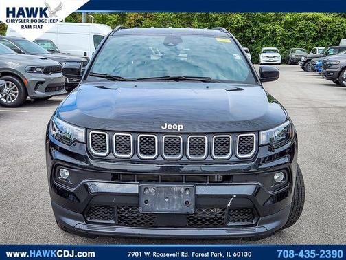 Diamond Black 2023 Jeep Compass Latitude