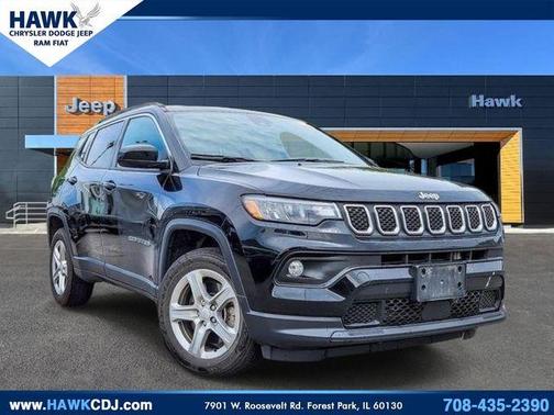Diamond Black 2023 Jeep Compass Latitude